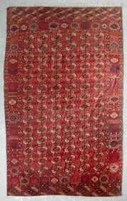 TEKKE BOKHARA RUG: 6'8" X 10'8" Second Quarter of the 20th Century