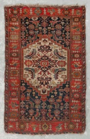 NORTHWEST PERSIAN RUG: 3'10" X 6'1" First Half of the 20th Century