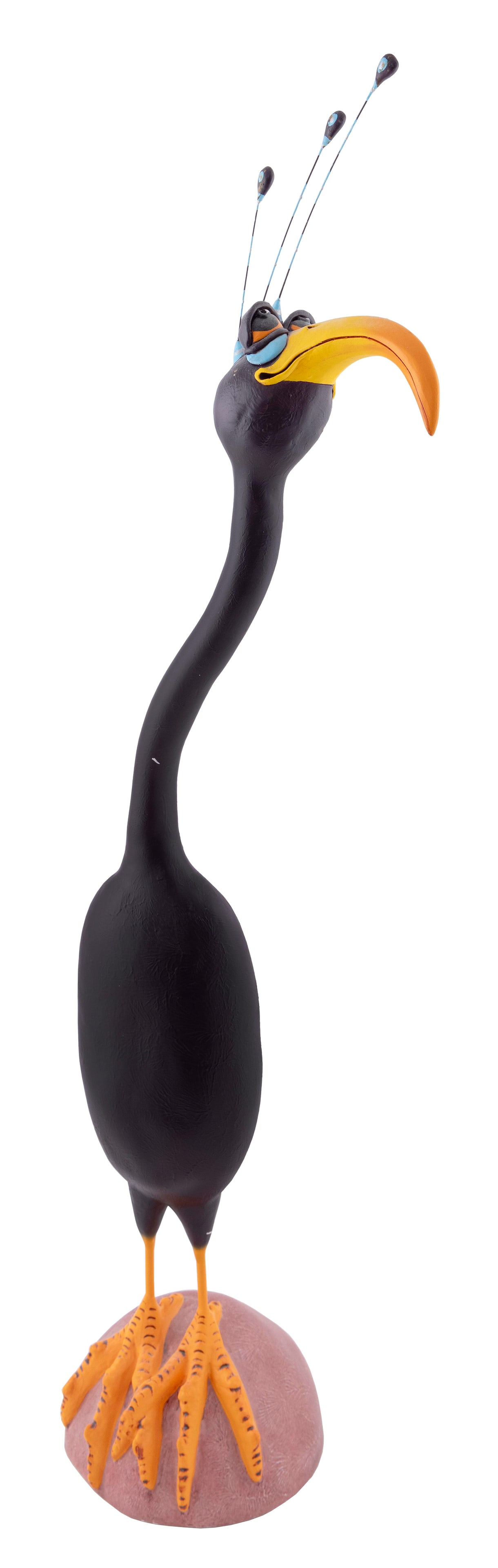 TODD WARNER (America, 1945-2022), "Loosen Up"., Mixed media, height 38". (1 of 2)