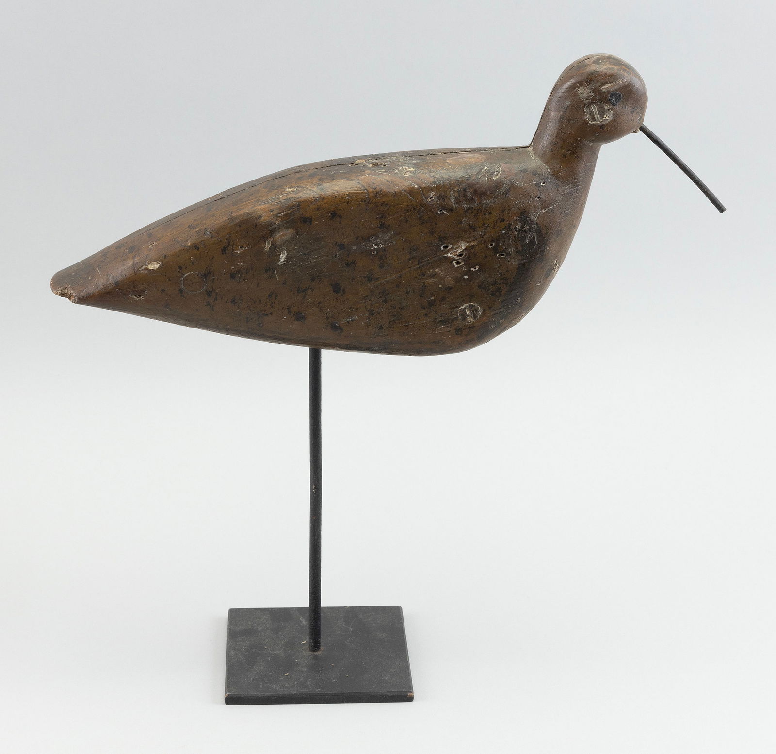 NEW JERSEY CURLEW DECOY 19th Century Length 14". (1 of 3)