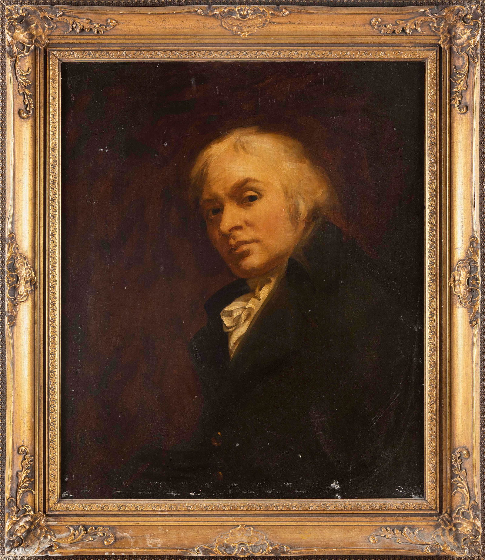 ADRIAN STYMETS LAMB (New York/Connecticut, 1901-1988), Copy of "Self-Portrait" by George Romney., (1 of 2)