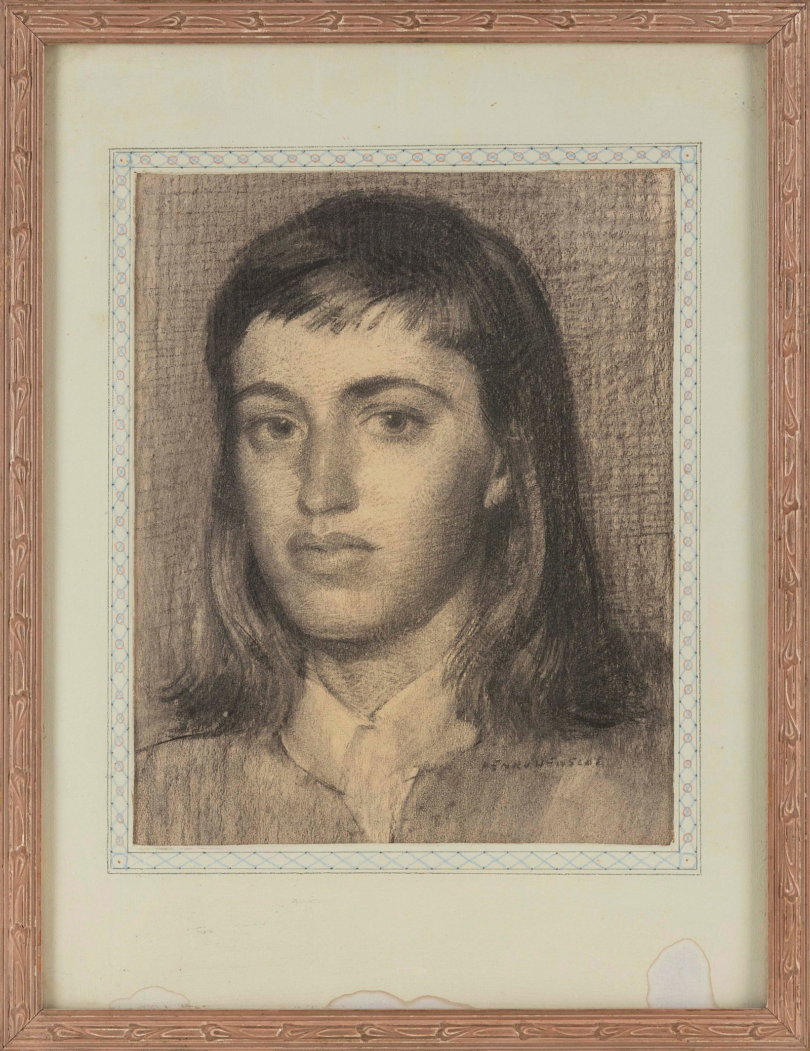 HENRY HENSCHE (Massachusetts/Louisiana/Germany, 1899-1992), Portrait of Hilary Herrick Bamford., (1 of 2)