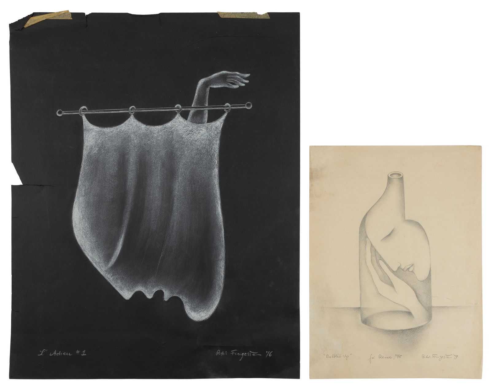 PETER FINGESTEN (New York/Germany, 1916-1987), Two works (1 of 1)