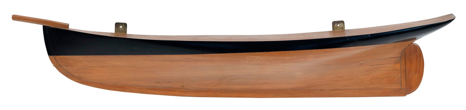 BUILDER'S-STYLE HALF HULL MODEL OF THE BOSTON PILOT SCHOONER HESPER BY T.D. CONLON Massachusetts, (1 of 2)