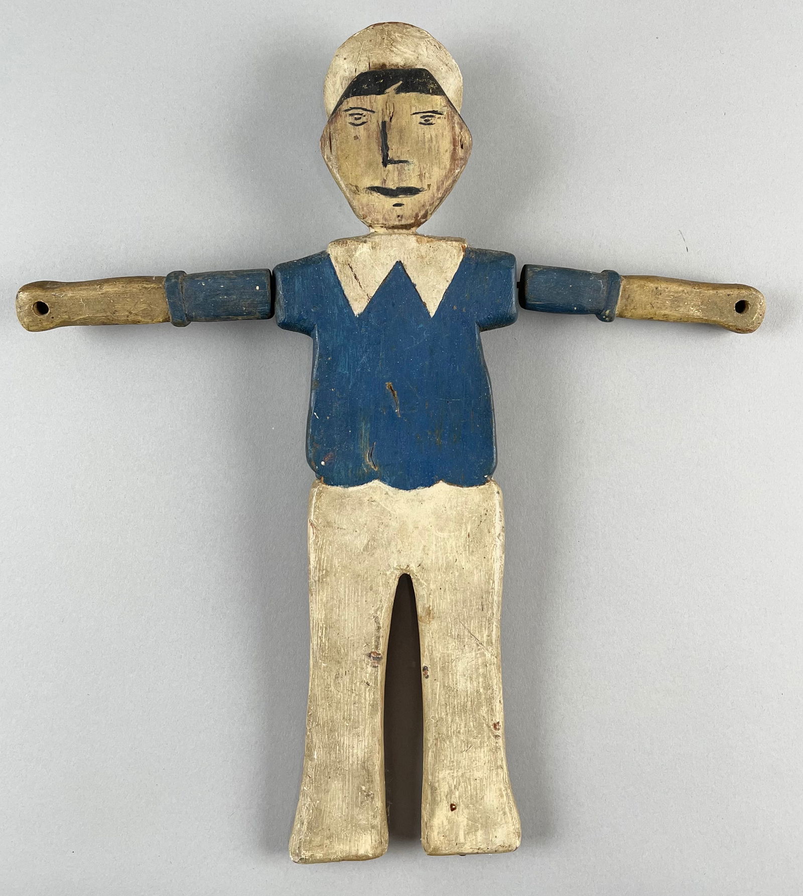 HAPPY JACK WHIRLIGIG Early 20th Century Height 15". (1 of 5)