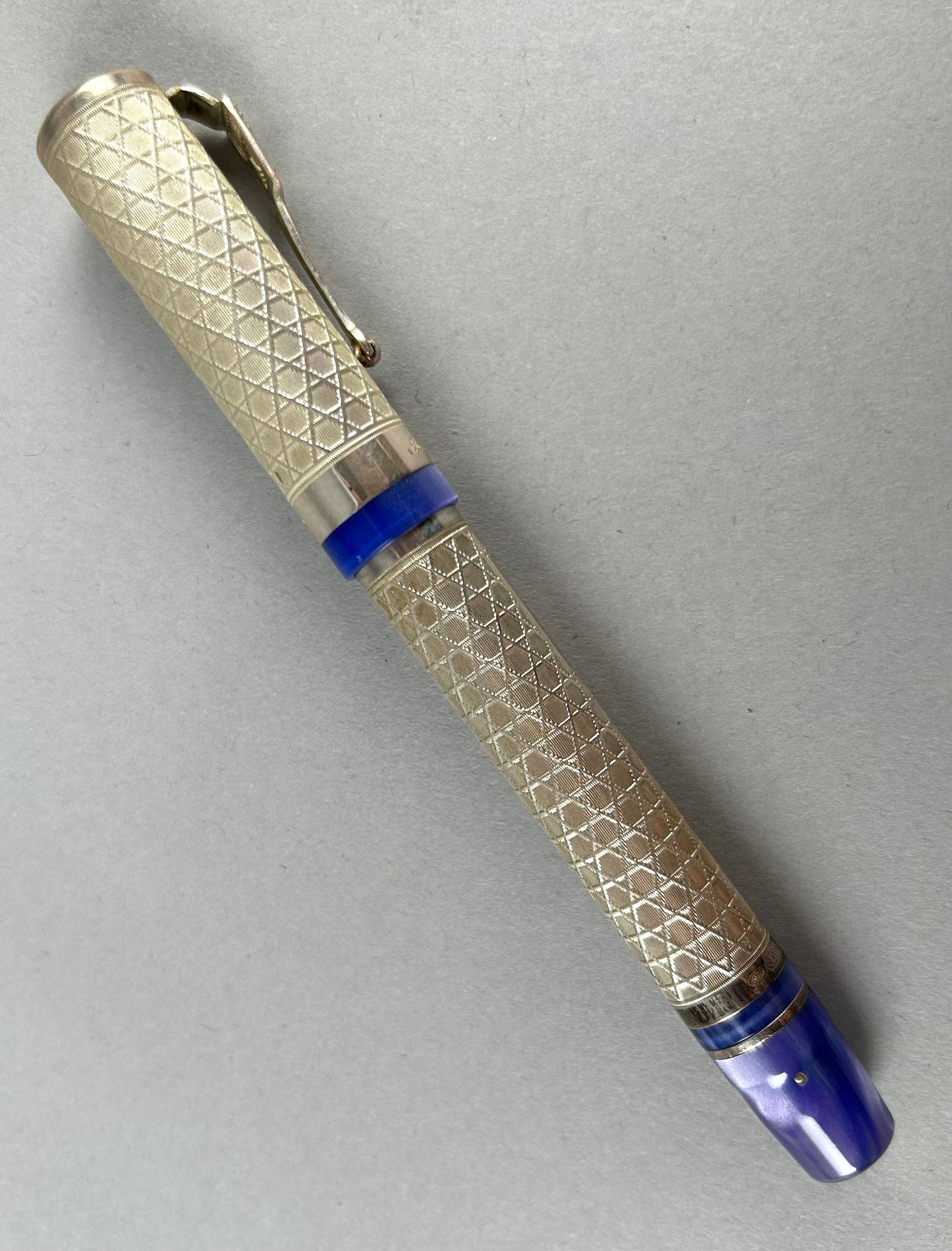 MONTEGRAPPA ISRAEL 50TH ANNIVERSARY LIMITED EDITION FOUNTAIN PEN Length 5.375". (1 of 3)