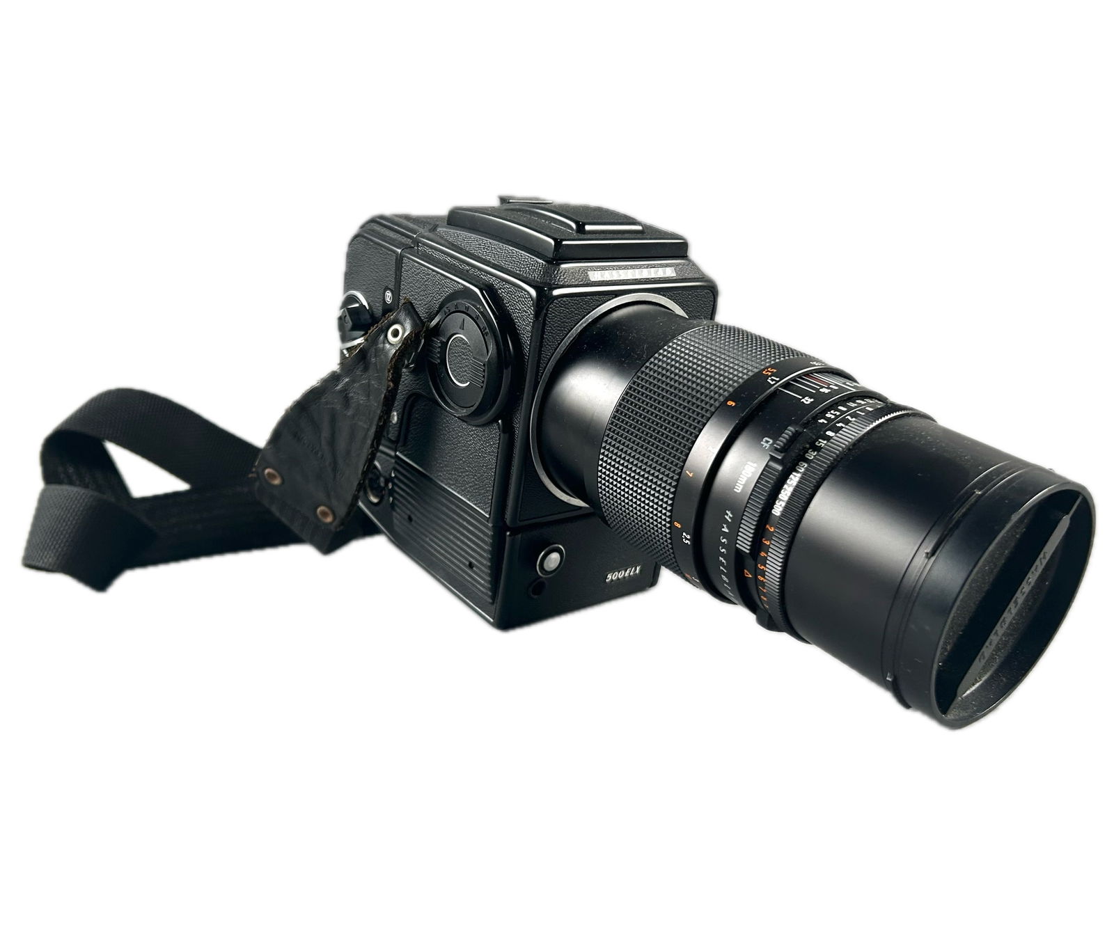 HASSELBLAD 500 ELX CAMERA AND ACCESSORIES Camera length including lens 10.75". (1 of 4)