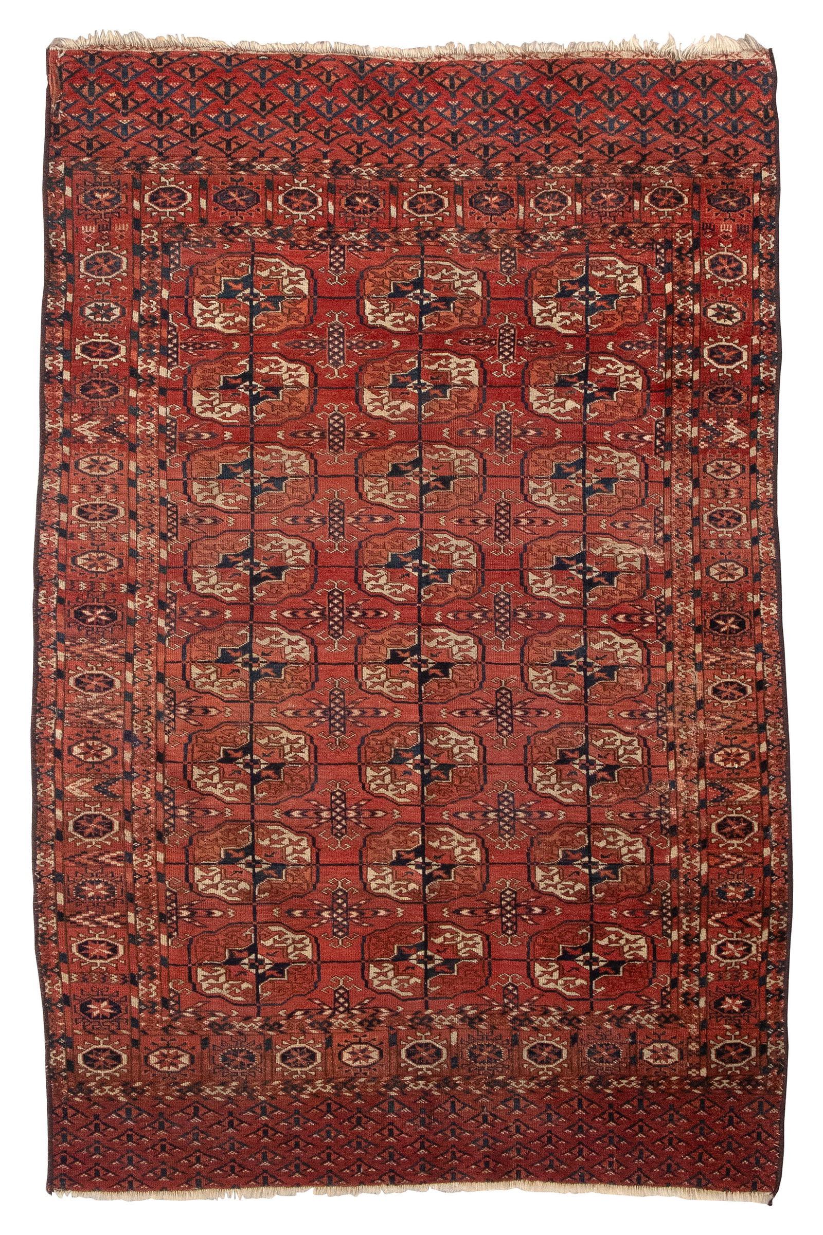 BOKHARA SCATTER RUG: 5’4" X 3’7" Early 20th Century (1 of 1)