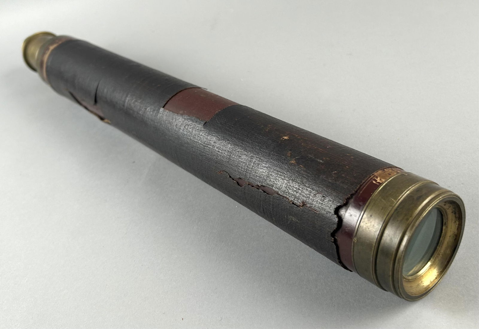 SPENCER TELESCOPE England, 19th Century Length 23". (1 of 5)