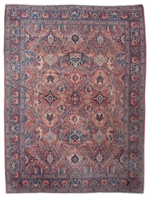 TABRIZ RUG: 8'5" X 11'7" First Quarter of the 20th Century
