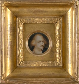 ATTRIBUTED TO JULIA LIVINGSTON (New York, Early 19th Century), Miniature portrait of a man.,