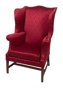 HEPPLEWHITE WING CHAIR 19th Century