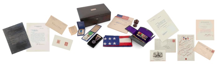 IMPORTANT AND INTERESTING LOT PERTAINING TO THE CAREER OF COLONEL ERNEST LESTER JONES Late