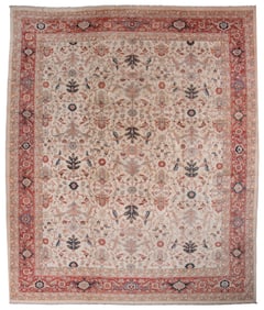 PERSIAN DESIGN RUG: 12'0" X 15'0" Late 20th to Early 21st Century