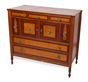 SHERATON SERVER America, First Quarter of the 19th Century Height 40". Width 44.5". Depth 20.75".