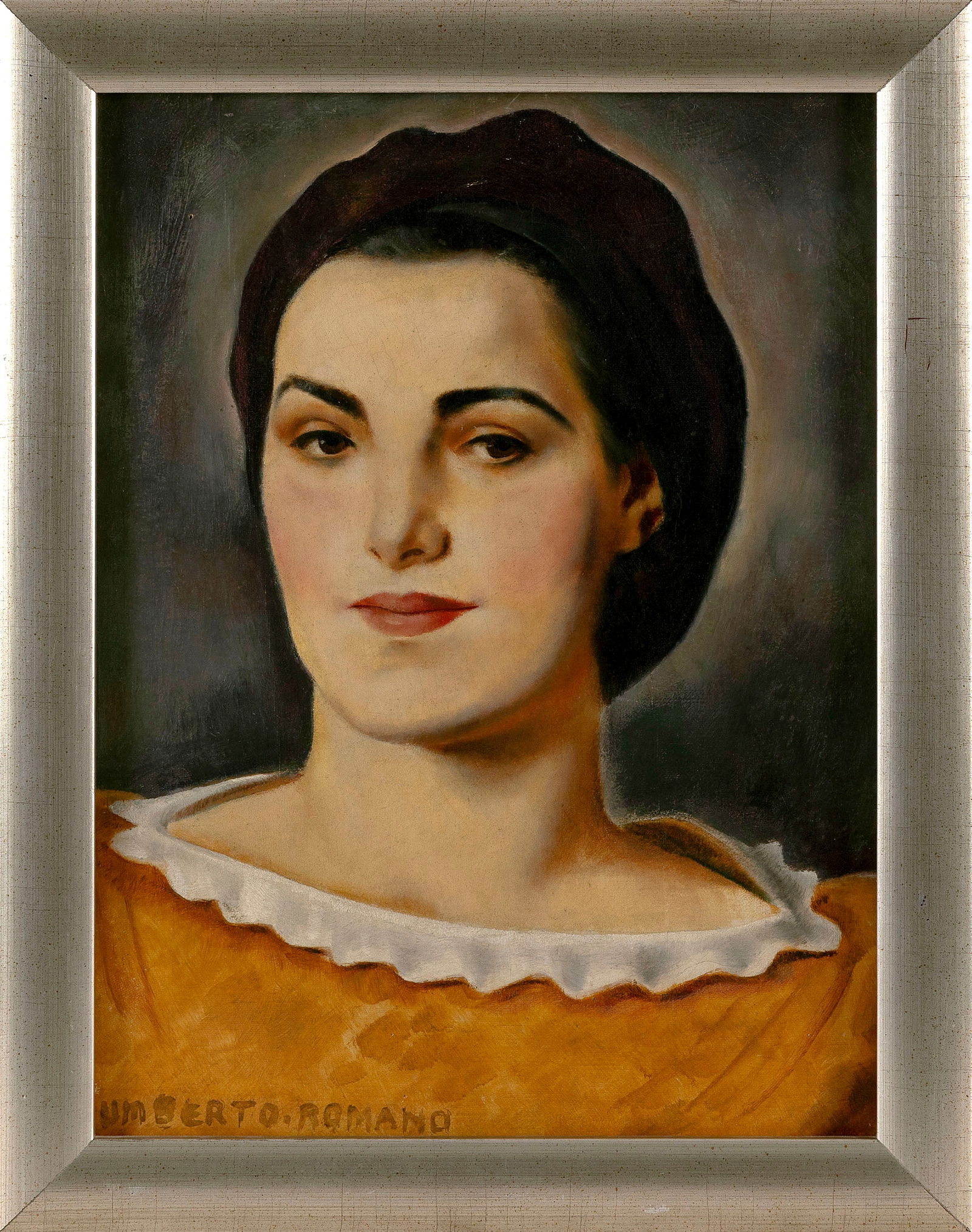 UMBERTO ROBERTO (ROMAN) ROMANO (New York/Massachusetts/Italy, 1905-1984), Bust portrait of a woman., (1 of 2)