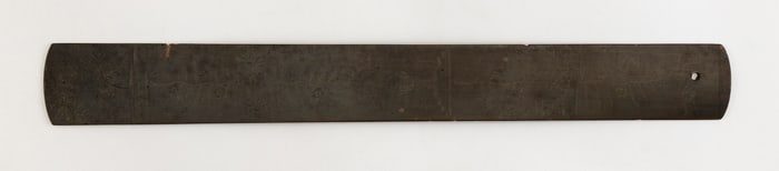 SCRIMSHAW BALEEN BUSK 19th Century Length 13.5".