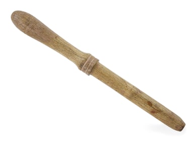 WHALEBONE BELAYING PIN 19th Century Length 14.25".