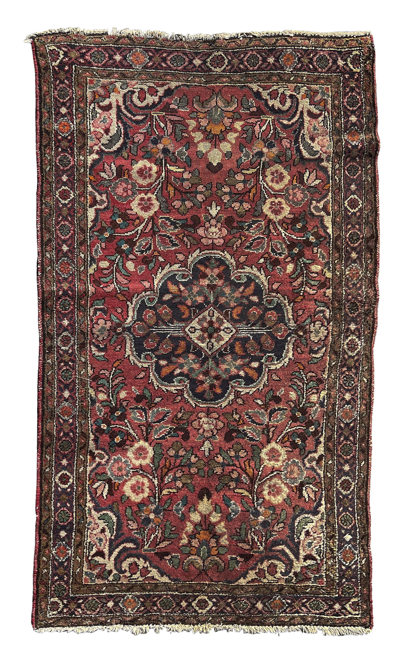 HAMADAN RUG: 3’3” X 5’6” First Half of the 20th Century (1 of 1)