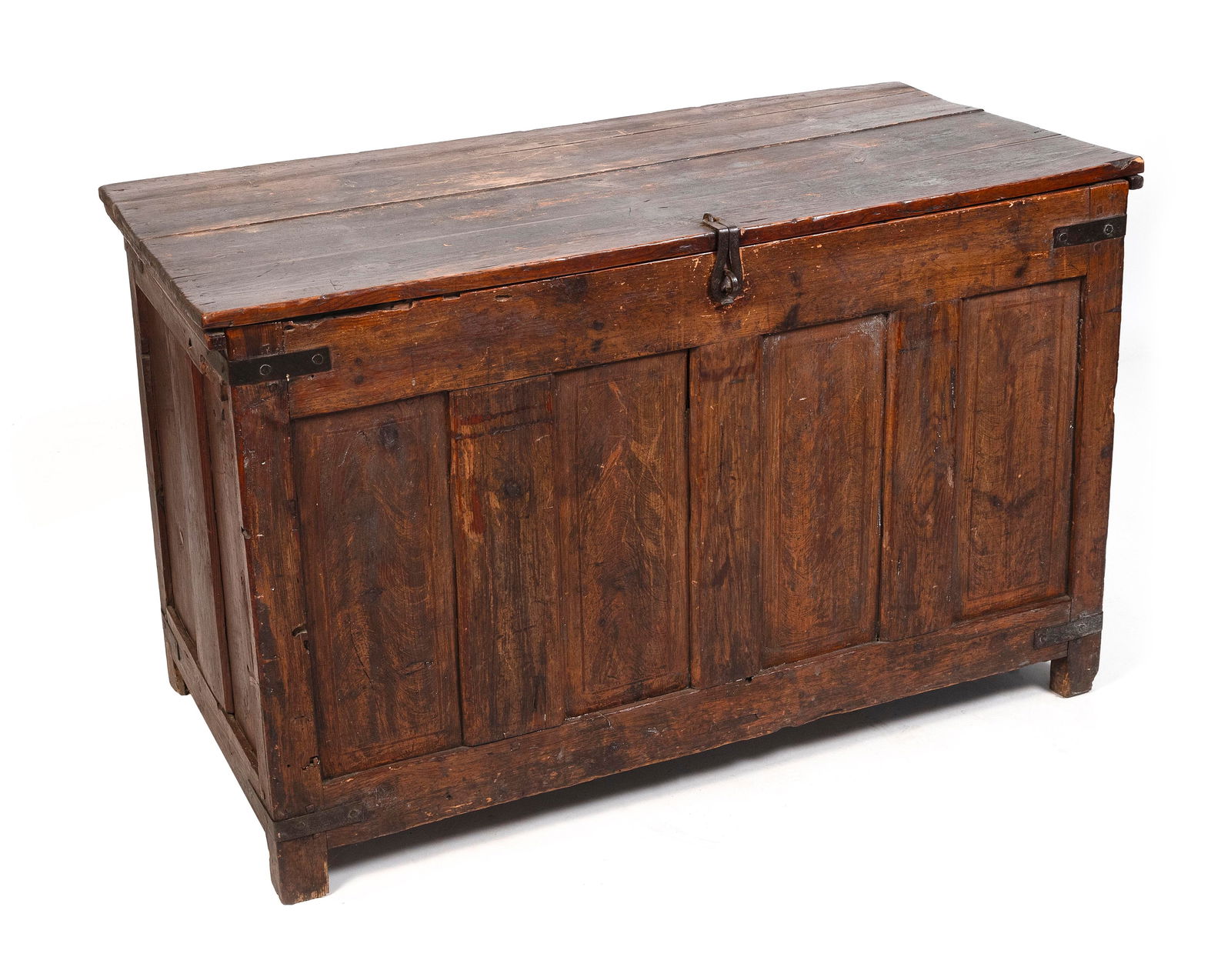 CONTINENTAL BLANKET CHEST 19th Century Height 30.5". Width 48". Depth 28". (1 of 1)