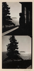 GEORGE DANIELL (New York/Bermuda, 1911-2002), John Marin at Cape Split, Maine., Silver gelatin