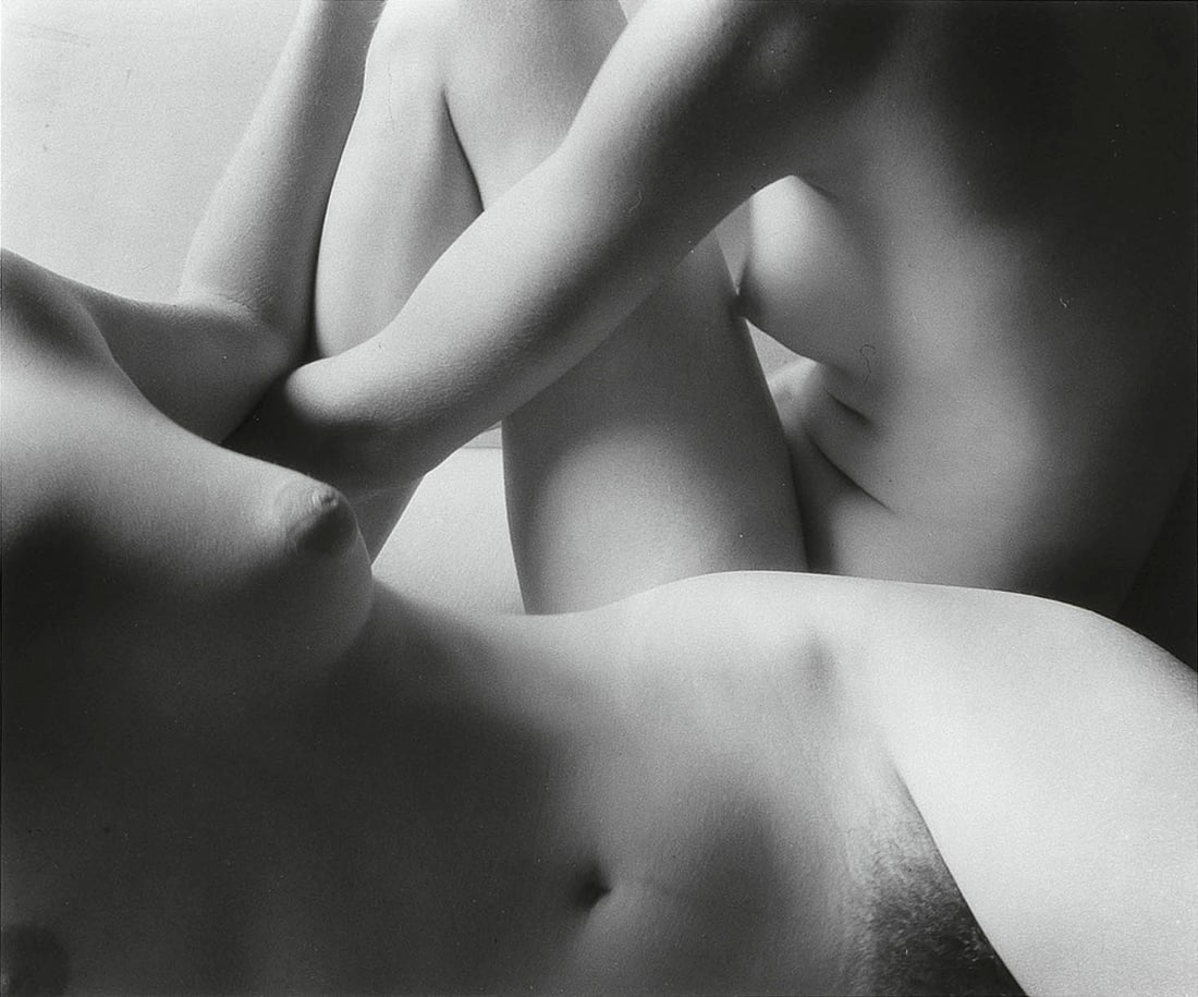 IMOGEN CUNNINGHAM (California/Oregon, 1883-1976), "Triangles Plus One," 1928., Gelatin silver print, (1 of 3)