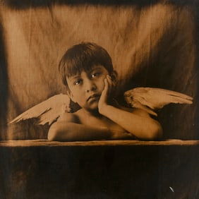 LUIS GONZALEZ PALMA (Guatemala, 1957-), "Jaula de Ternura (Cage of Tenderness)", 1993., Hand-painted