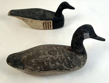 TWO DECOYS 20th Century Lengths 18" and 19".
