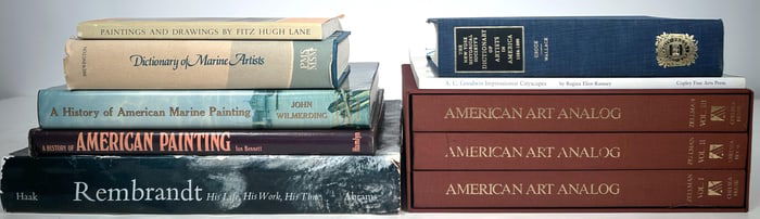 THIRTEEN FINE ART BOOKS