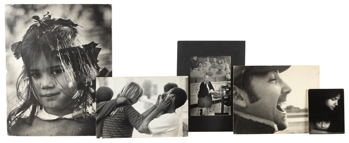 HELLA HAMMID (Germany/California, 1921-1992), Seven photographs., Largest 15.5" x 20.5". Unframed.