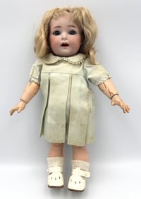 SIMON & HALBIG 122 BISQUE-HEAD DOLL Germany, Circa 1900 Height 10".