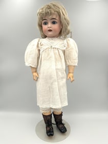 J.D. KESTNER 152 BISQUE DOLL Germany, Circa 1910 Height 20".