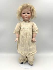 J.D. KESTNER 179 BISQUE-HEAD DOLL Germany, Circa 1910 Height 15".