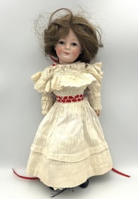 J.D. KESTNER 189 PUPPEN SERIES BISQUE DOLL Germany, Circa 1910 Height 15".