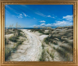 YASEMIN KYRENA TOMAKAN (Connecticut/Massachusetts/Turkey, 1958-), “Path to the Beaches, the
