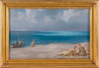 ATTRIBUTED TO AUGUSTUS B. KOOPMAN (New York/North Carolina/France, 1869-1914), "A Day at the