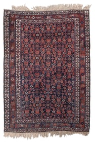 PERSIAN QASHQAI RUG: 5'2" X 7'2" Second Quarter of the 20th Century