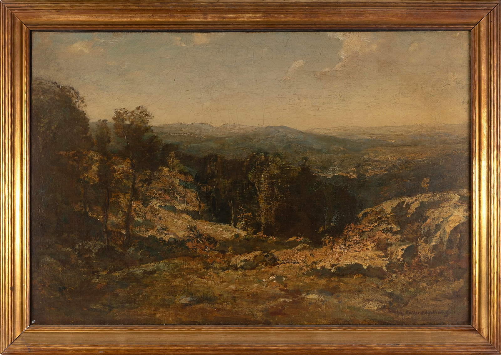 FREDERICK BALLARD WILLIAMS (New Jersey/California/New York, 1871-1956), Expansive landscape., Oil on (1 of 2)