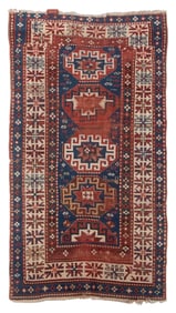 KAZAK RUG: 3'9" X 6'2"
