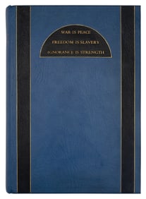 DELUXE COPY OF GEORGE ORWELL'S "NINETEEN EIGHTY-FOUR THE FACSIMILE OF THE EXTANT MANUSCRIPT" 1984