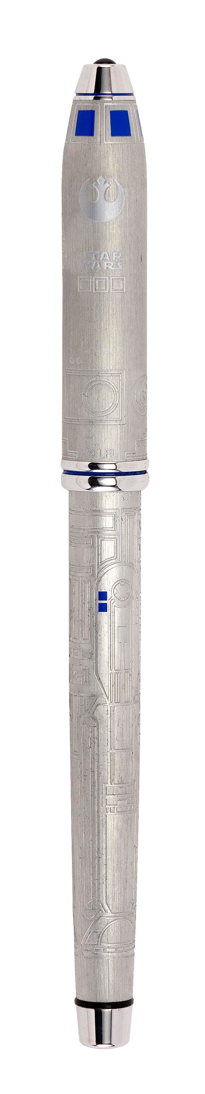 CROSS TOWNSEND STAR WARS R2D2 FOUNTAIN PEN Length 5.875". (1 of 2)