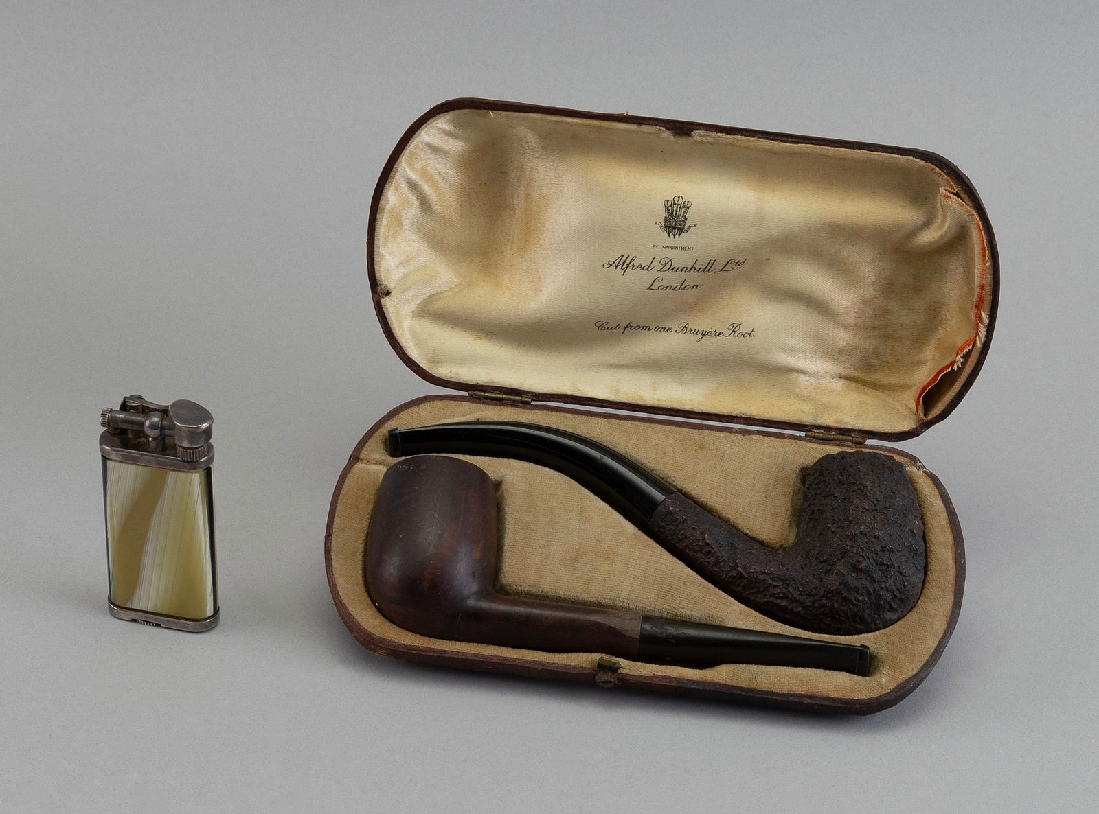 GROUP OF SMOKING ITEMS, INCLUDING ALFRED DUNHILL LTD. London, 20th Century (1 of 4)