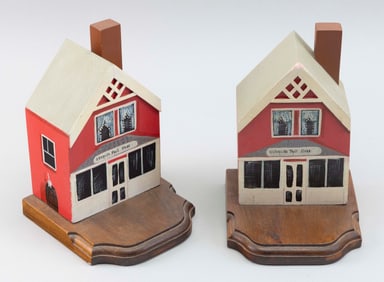 JACK AND JAYNE SHELLEY PIERCE (Massachusetts, Contemporary), Pair of "Osterville Fruit Store"
