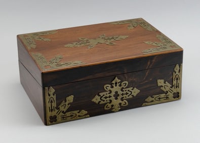 ENGLISH LAP DESK 19th Century Height 5.25". Width 14". Depth 9".