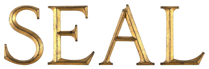 GILT CAST IRON LETTERS 19th Century Heights 7".