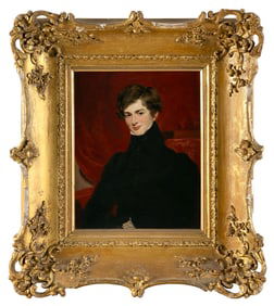ATTRIBUTED TO MARGARET SARAH CARPENTER (United Kingdom, 1793-1872), Portrait of a young gentleman