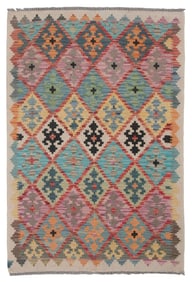 KILIM RUG: 4'2" X 6'2" 21st Century