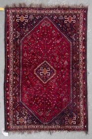 AFSHAR RUG: 5'7" X 8'2" Late 20th Century