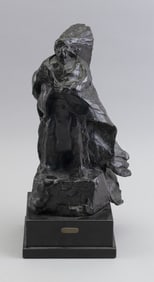 HARRY ANDREW JACKSON (Wyoming/Illinois, 1924-2011), "The Seeker"., Height including base 15".