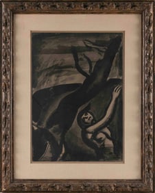 GEORGES ROUAULT (France, 1871-1958), "Demain Sera Beau Disait Le Naufrage" (Tomorrow will be fair,